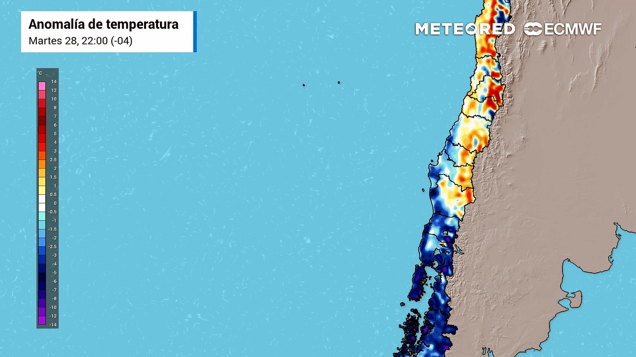 A la espera de las lluvias suben las temperaturas en Santiago