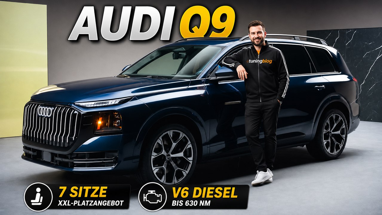 Audi Q9 (2027): Alle Infos zum neuen Luxus-SUV von Audi