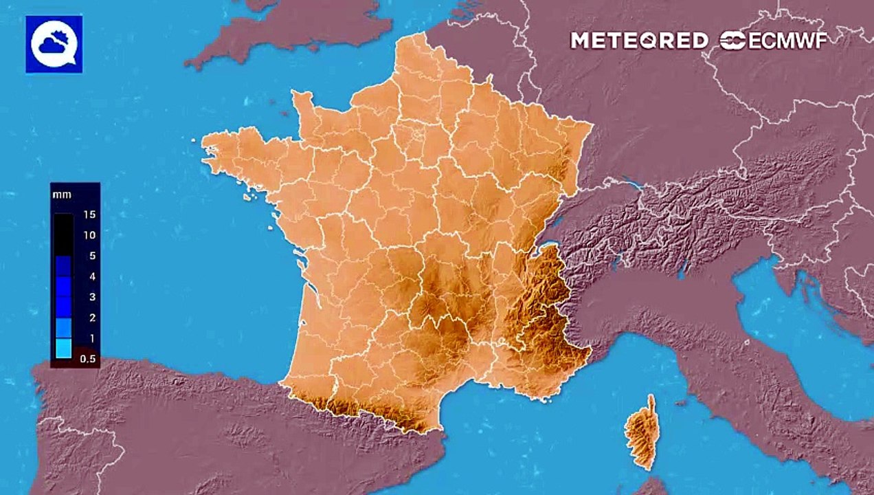 Orages : des cumuls de pluies limités ces prochains jours