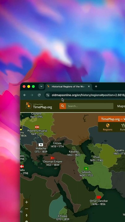 Travel Back in Time From Your Browser! See the World 1,000 Years Ago