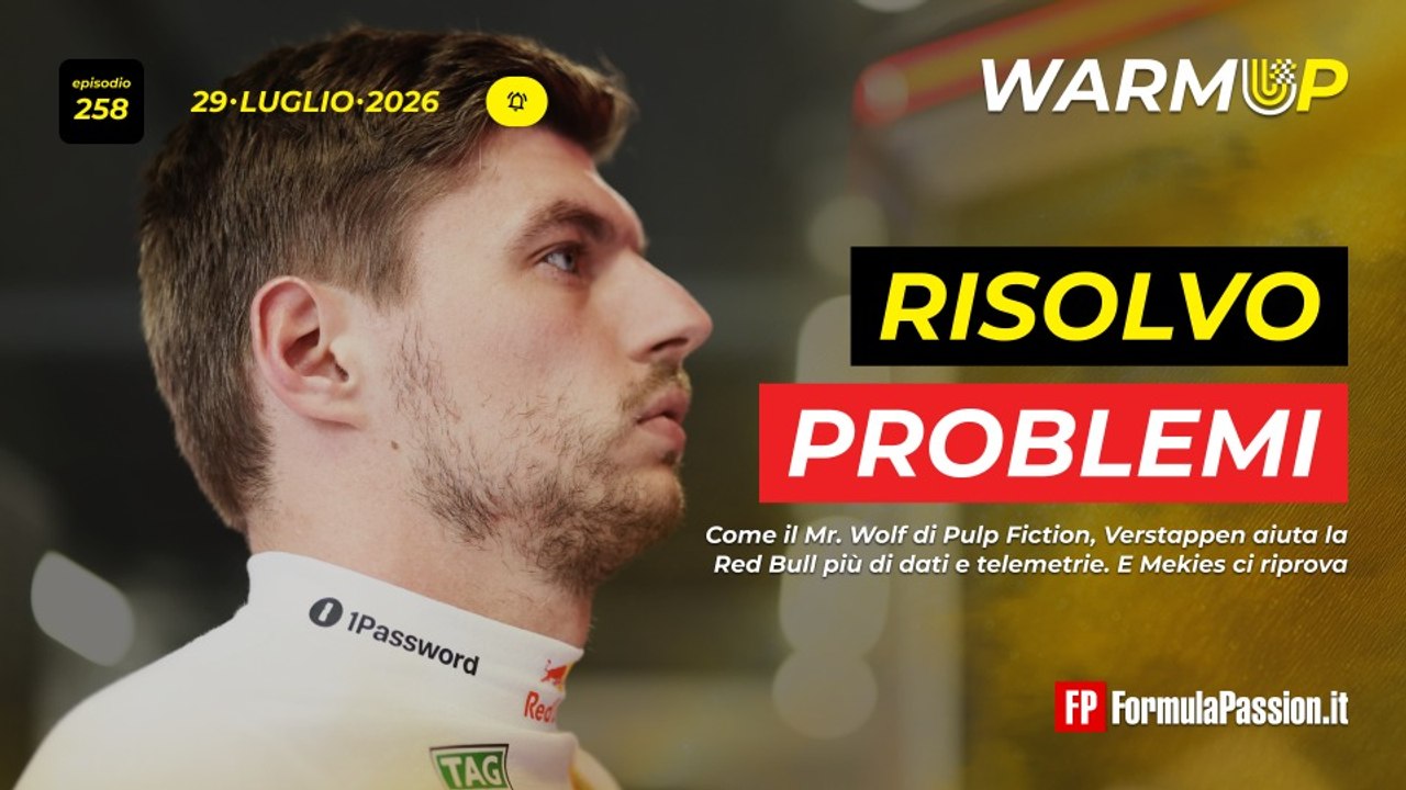 VERSTAPPEN, RED BULL CI RIPROVA col CONTRATTO | WarmUp F1 258 - 29/7