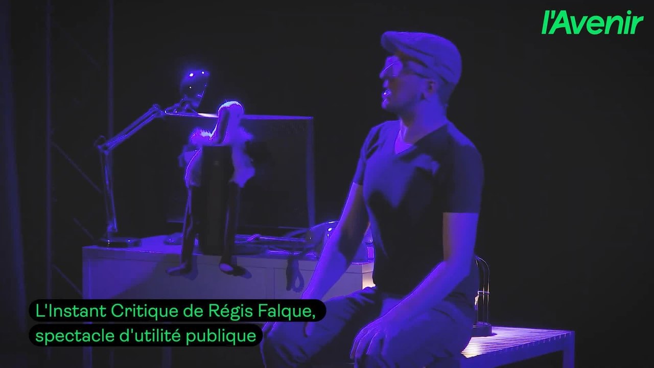L'instant Critique : un spectacle-thèse de Régis Falque mis en scène par Lionel Liégeois (extraits)