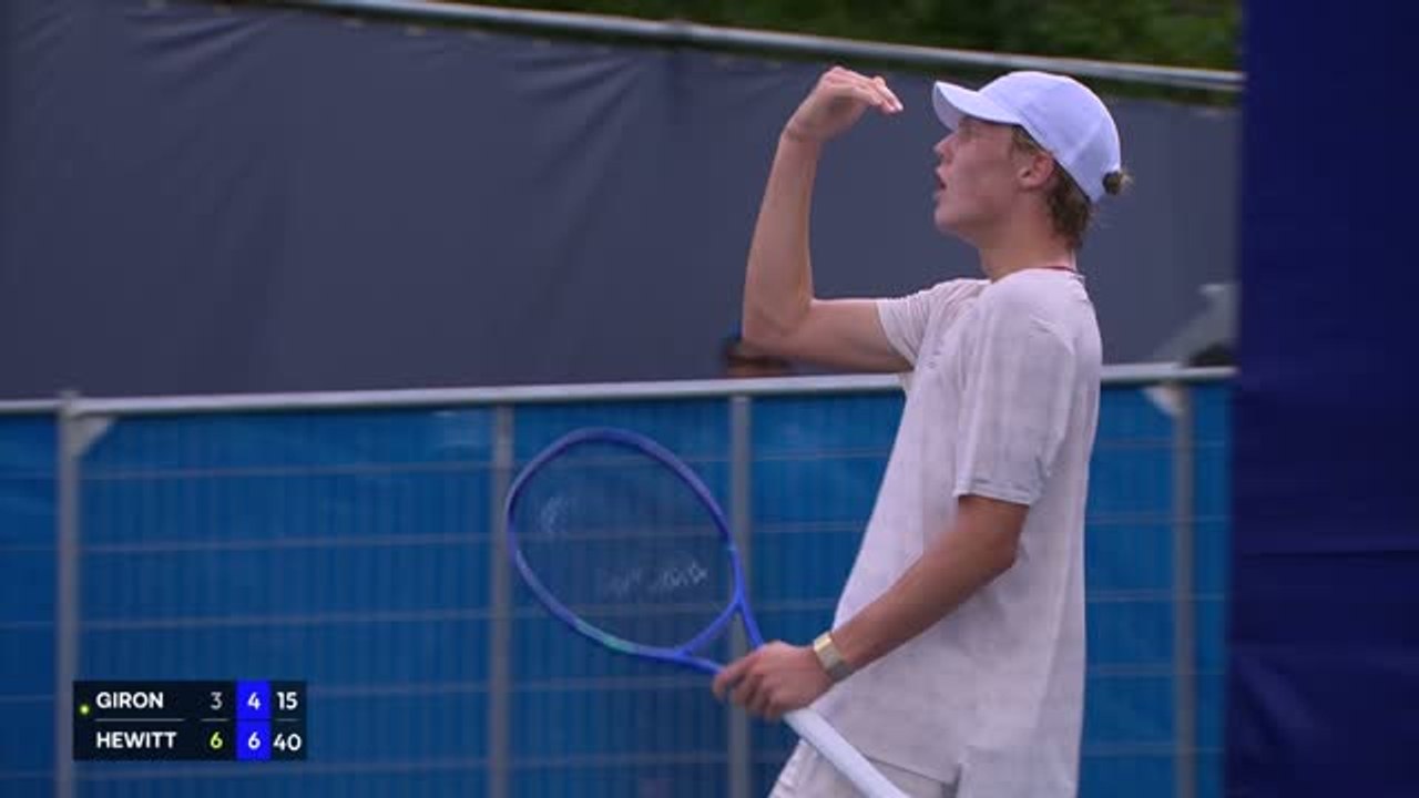 Lleyton Hewitt's son Cruz wins first ATP Tour match