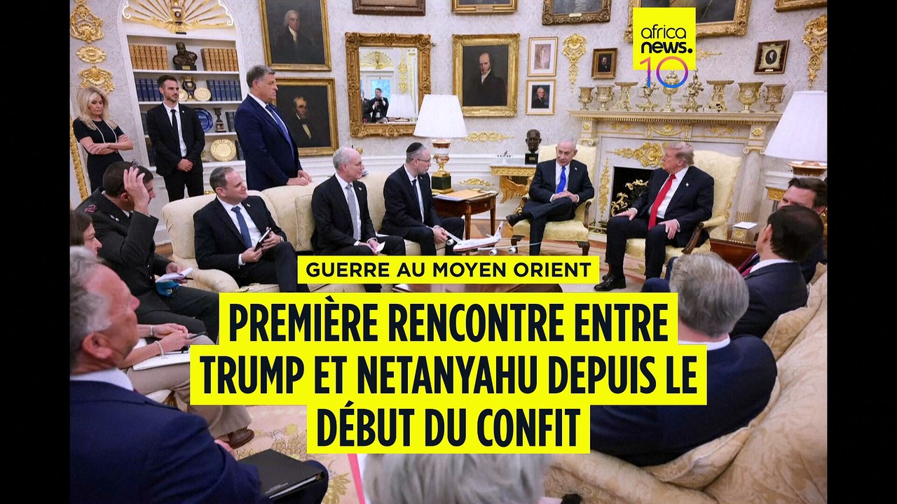 Trump-Netanyahu : première rencontre depuis le début de la guerre en Iran