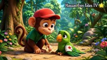 The Brave Monkey and the Injured Parrot