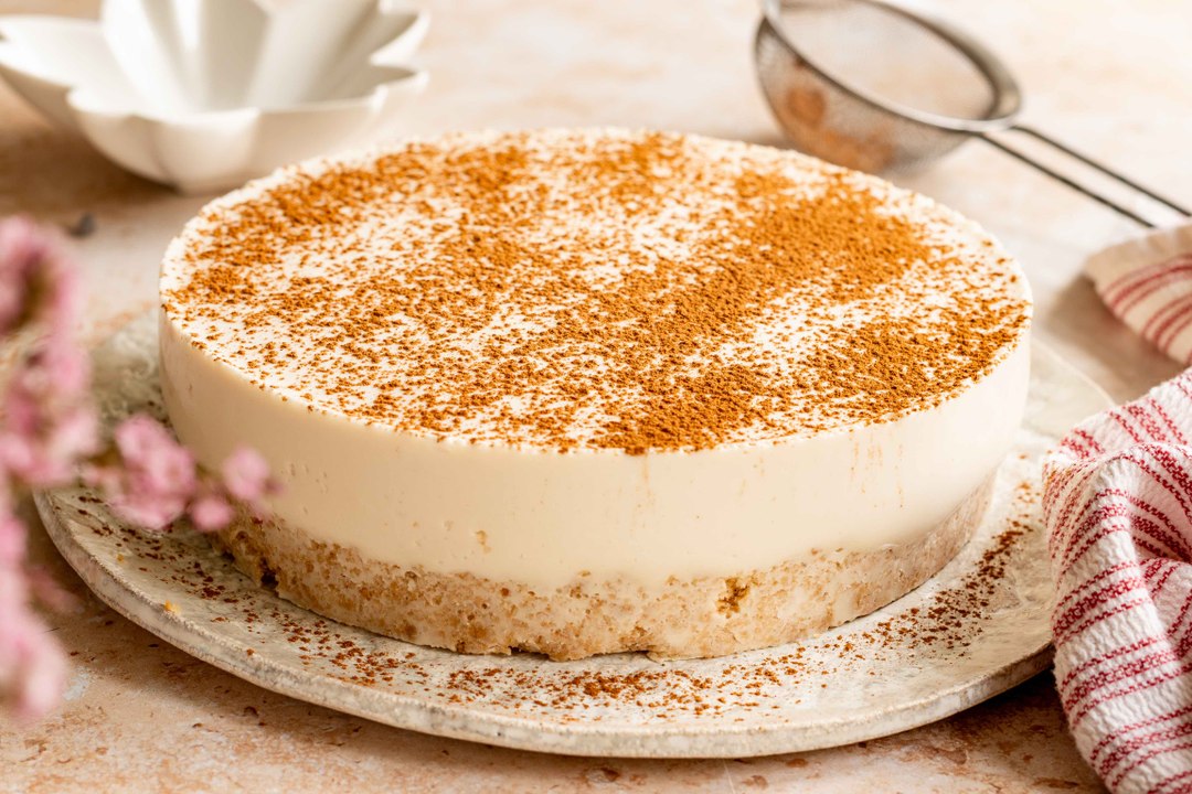 Tarta de queso y horchata