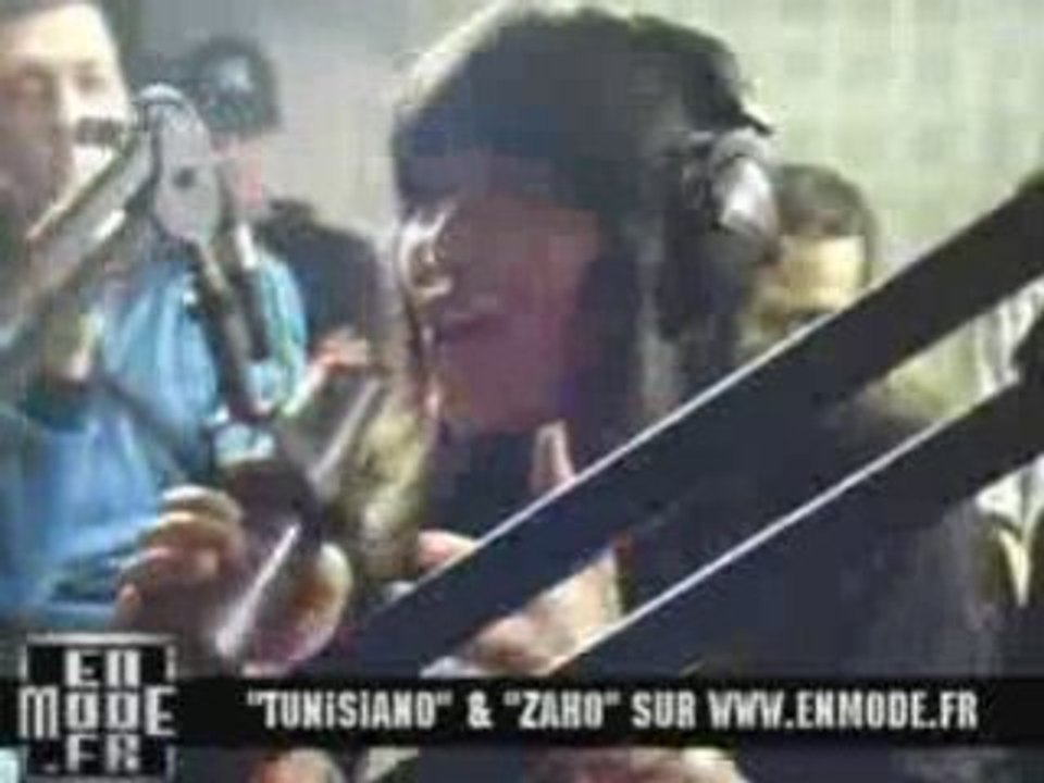 Zaho feat tunisiano en live