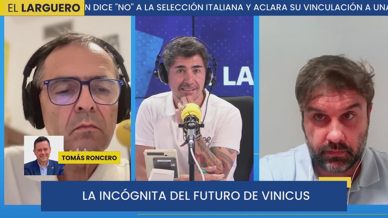 Roncero y el deseo de Vinicius si se fuera del Madrid