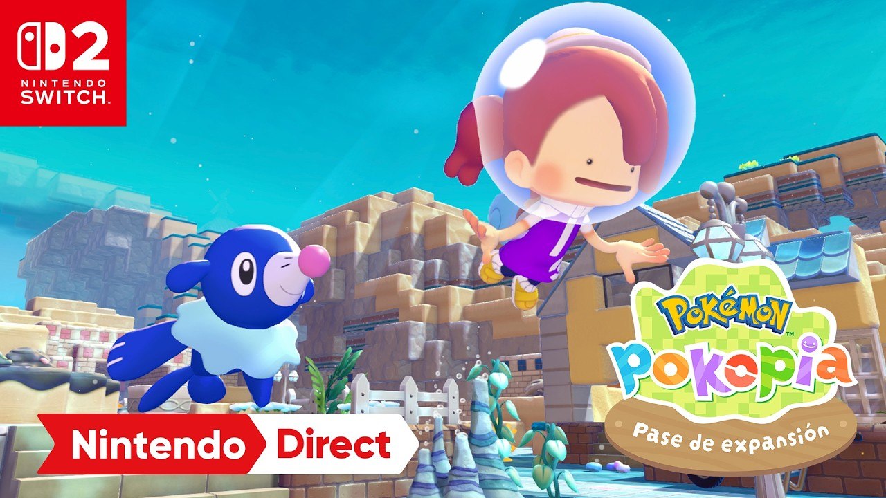 Pokémon Pokopia - ¡A divertirse bajo el agua!