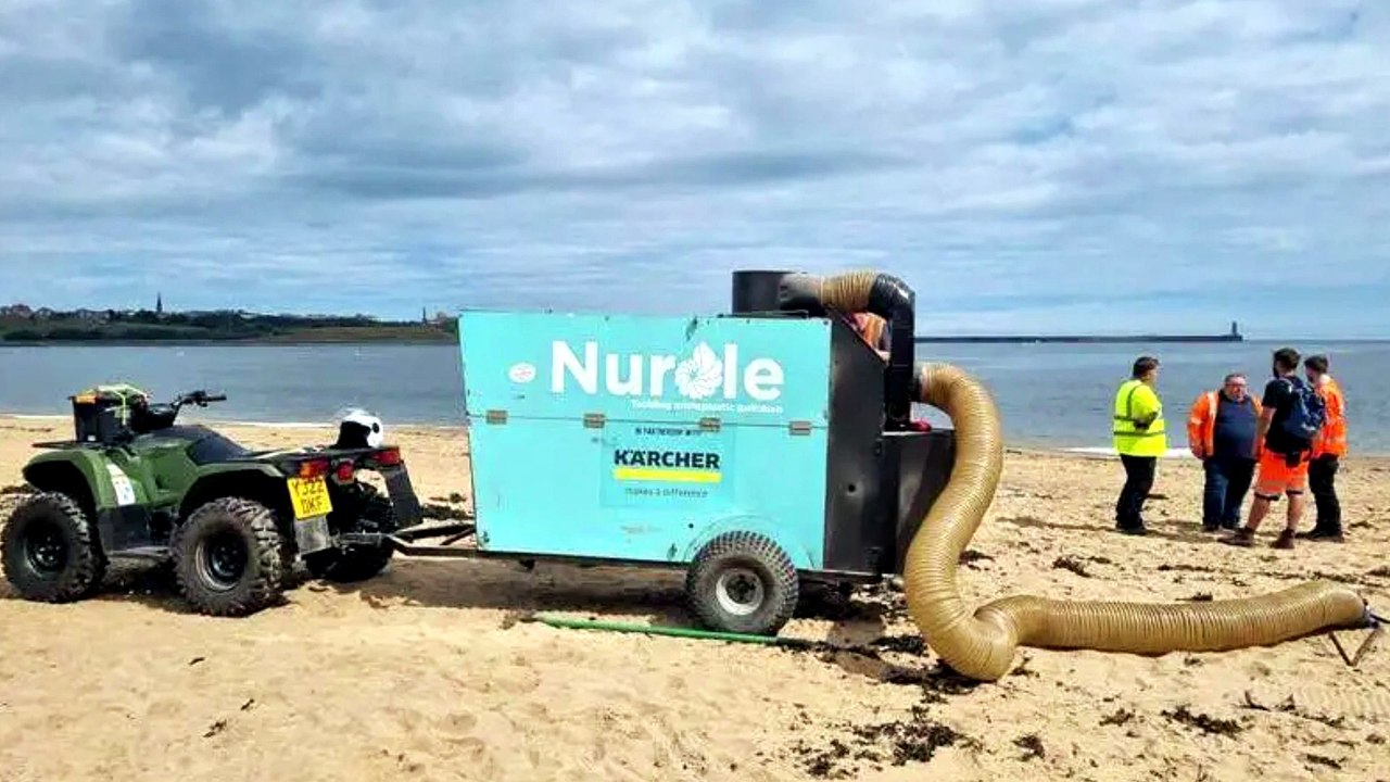 Port containers cleared after plastic nurdle spill at Port of Tyne
