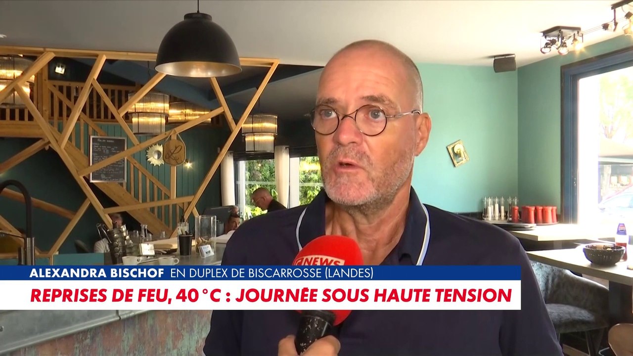 Boris témoigne de la solidarité contre les incendies :«Les gens se battent pour leurs terres»