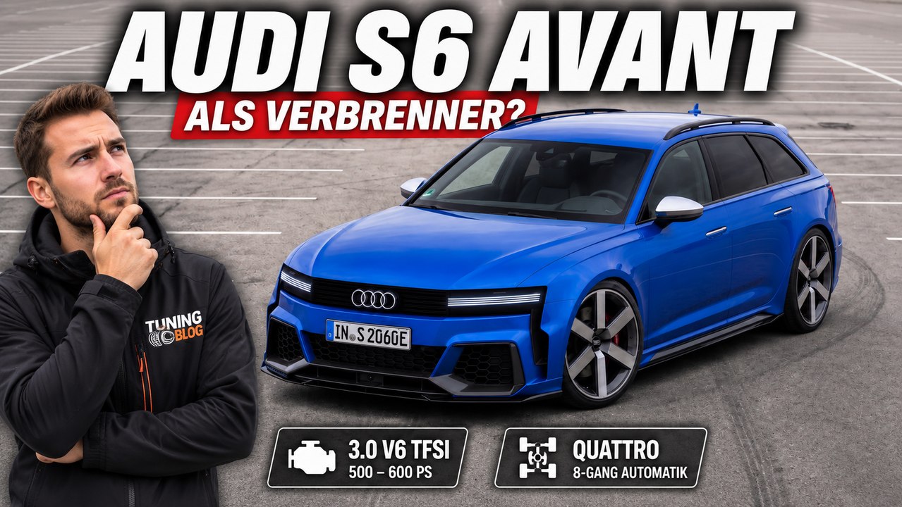 Audi S6 Avant mit Verbrenner: Das wäre unsere Wunschversion