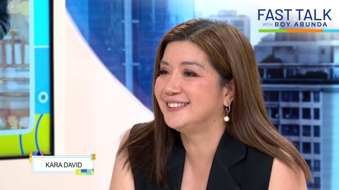 Fast Talk with Boy Abunda: Problema ba kay Kara David ang age gap? (Episode 906)