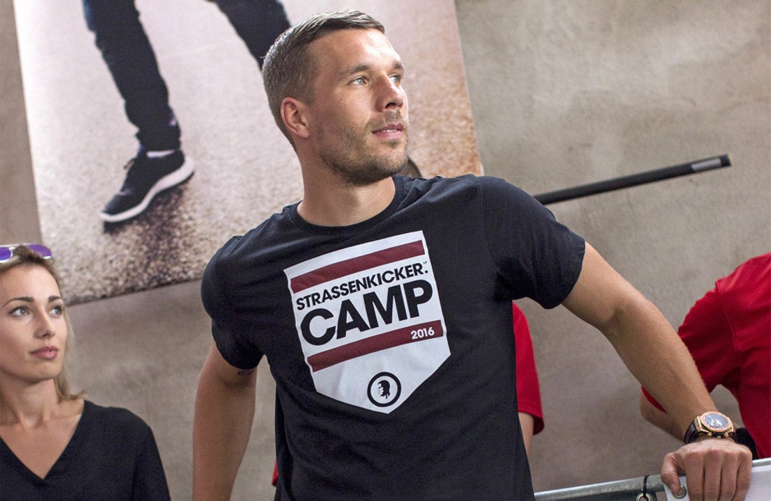 Lukas Podolski wünscht sich einen Auftritt von Helene Fischer auf seinem Festival