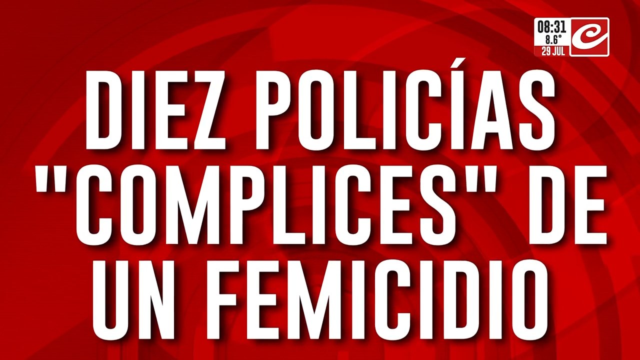 Tremendo femicidio: policías dejaron de custodiarla y su ex la asesinó