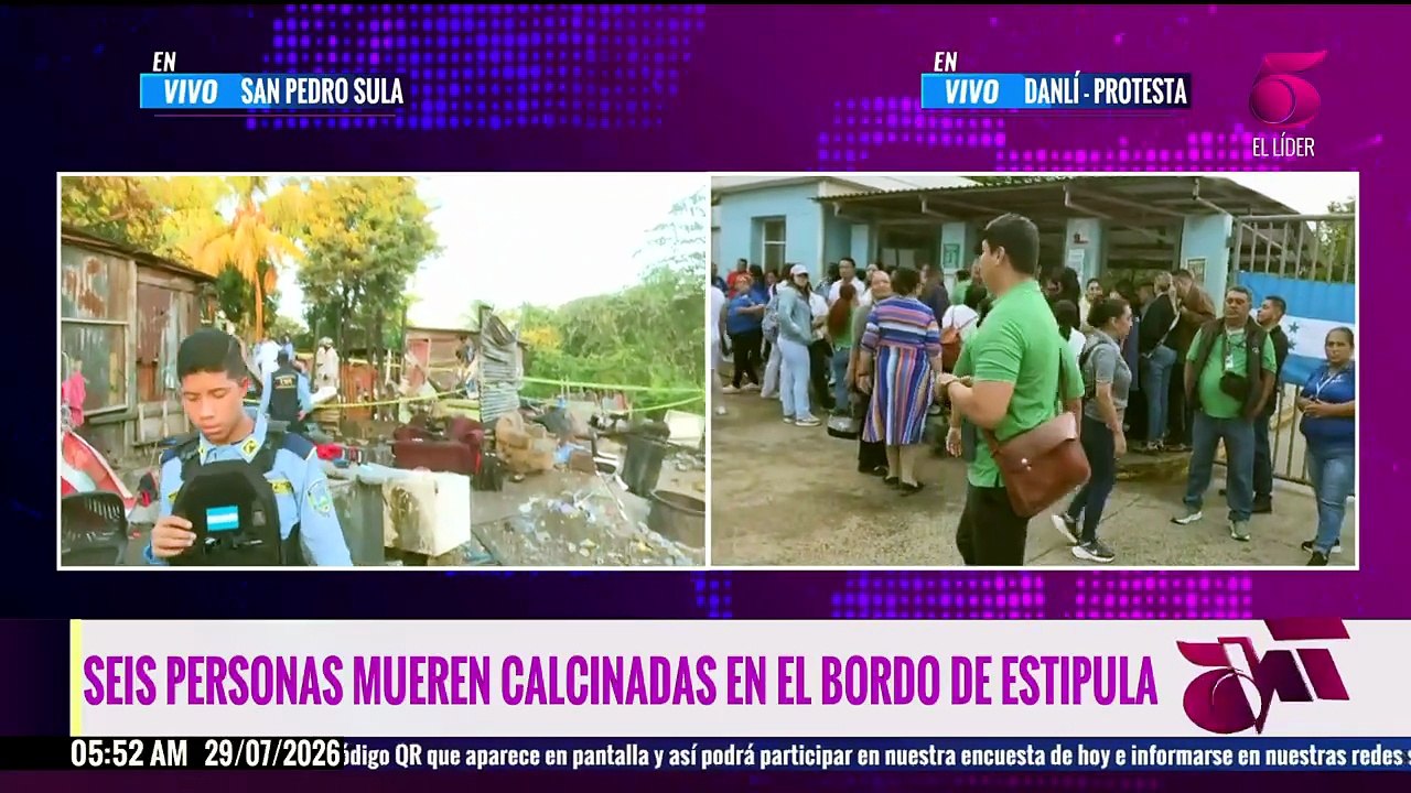 Joven de 19 años y cinco menores mueren tras incendio en bordos de Esquipulas