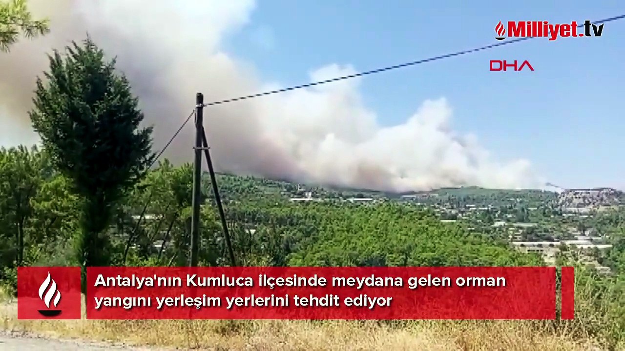 Antalya'dan bir yangın haberi daha!