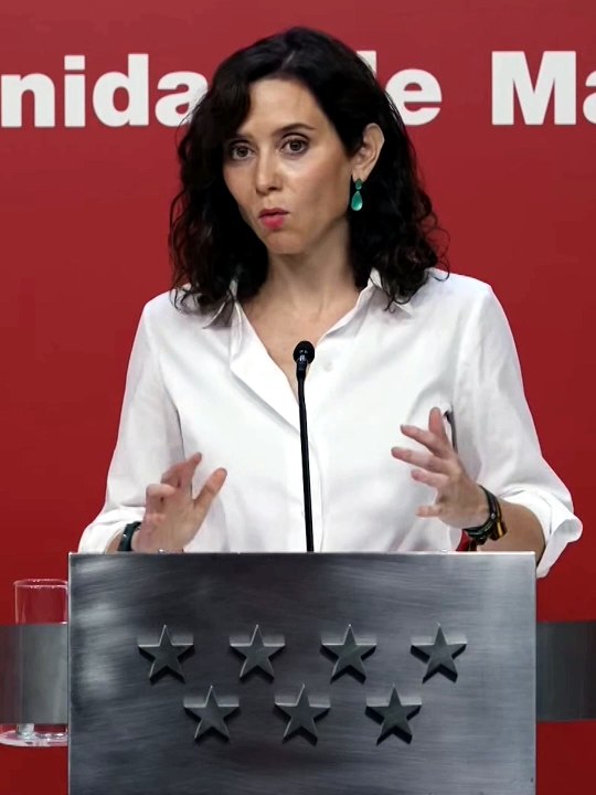 Ayuso: "Se ha obrado de muy mala fe"