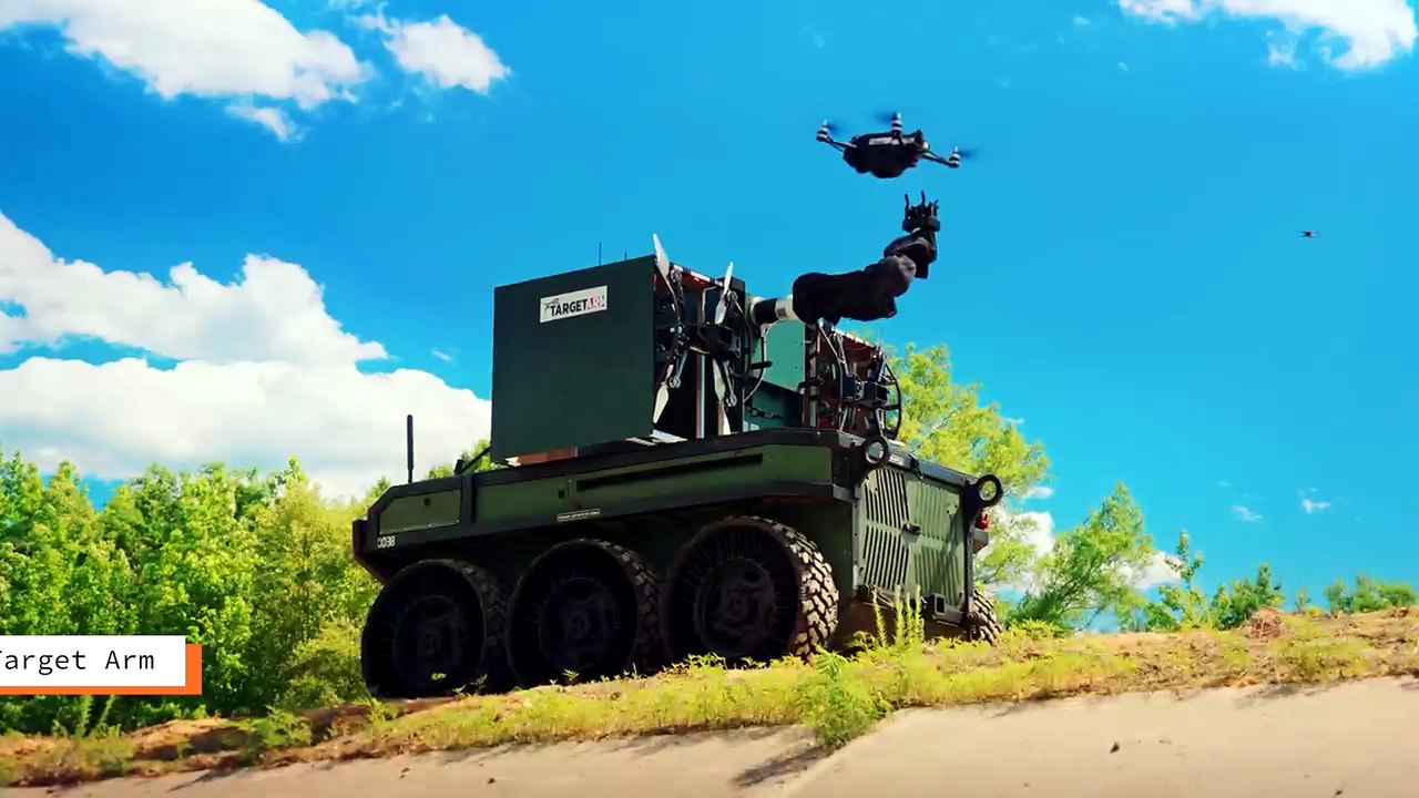 HDT Global robots will be able to launch and recover drones while on the move
