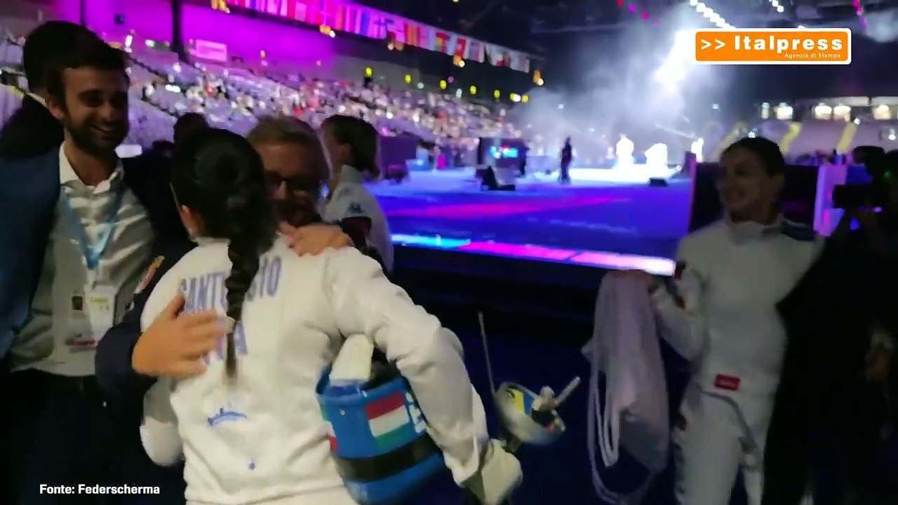 Un doppio oro da favola con le squadre per l'Italscherma ai Mondiali