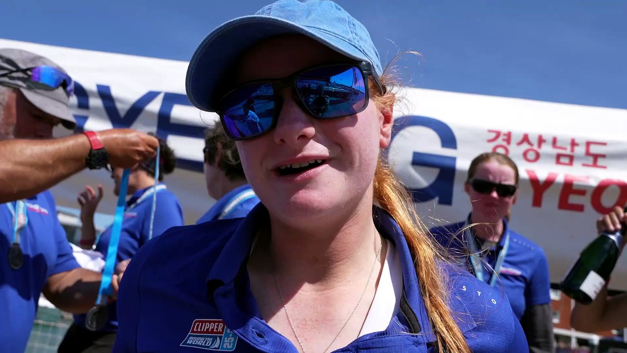 Lou Boorman’s reaction as 11-month Round the World Clipper Race comes home