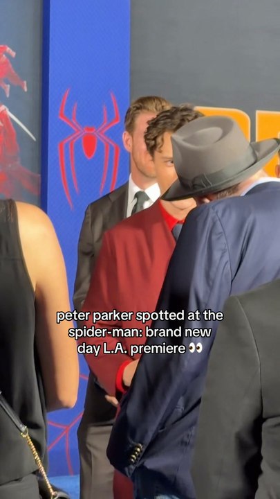 Spider-Man Star Tom Holland Arrives in Style