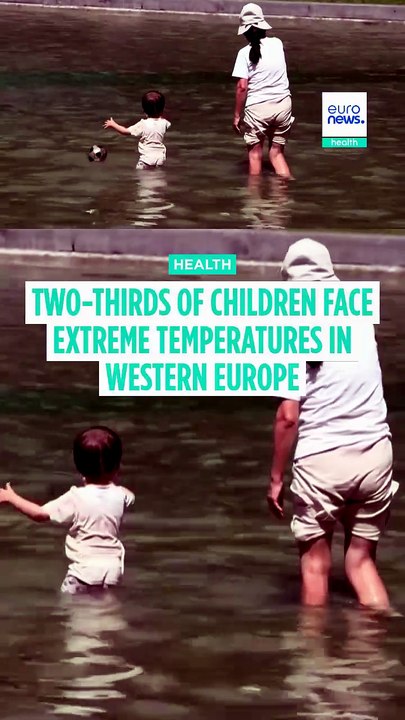 Two-thirds of children exposed to extreme temperatures in Europe