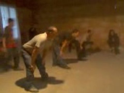 Mes oncles qui font une sorte de football americain