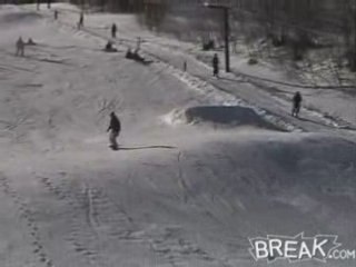 Snow board chute