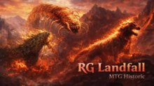 MTG Arena Historic - RG Landfall