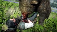 John vs Bear Attack Red Dead Redemption 2