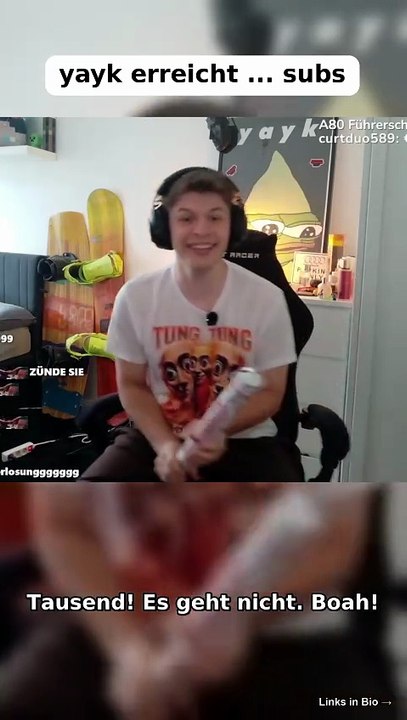 yayk erreicht ... subs