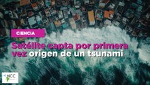 Satélite capta por primera vez origen de un tsunami