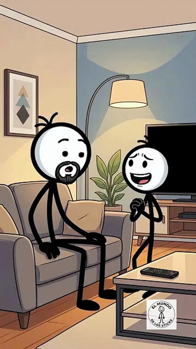 😂 La broma que dejó al papá Stick sin palabras