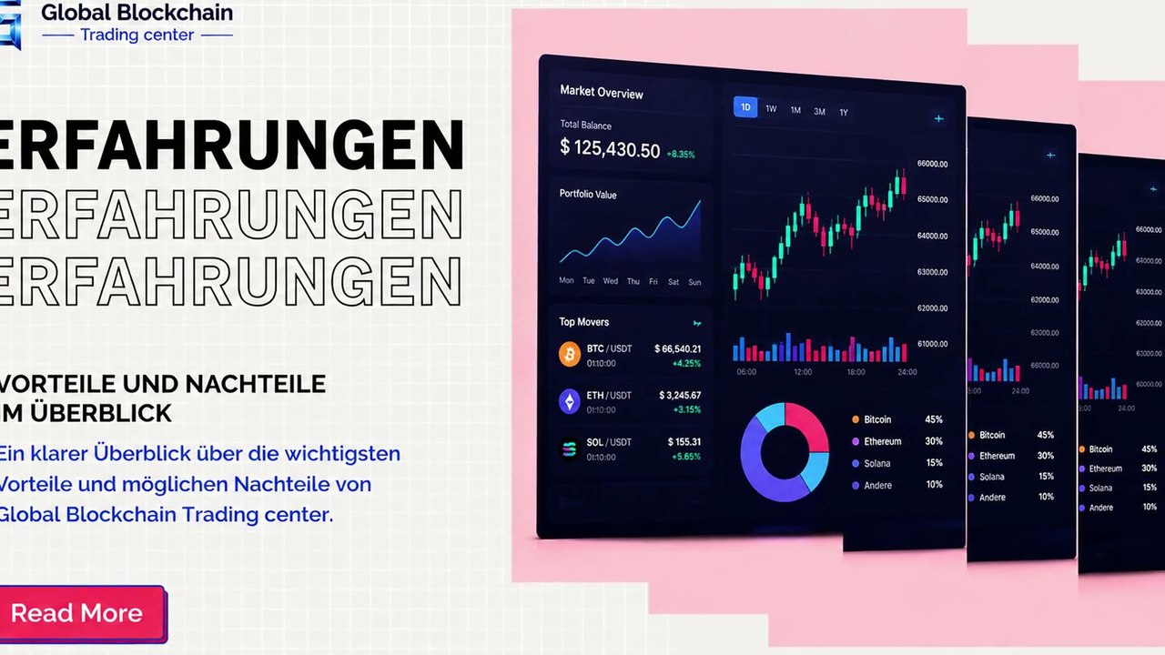 Global Blockchain Trading center: Wissenswertes über eine moderne internationale Plattform