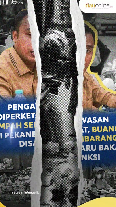 Pengawasan Diperketat, Buang Sampah Sembarangan di Pekanbaru Bakal Disanksi
