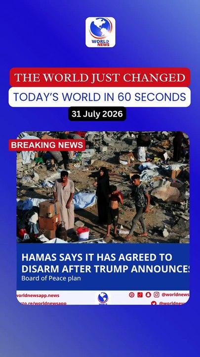 Hamas says it has agreed to disarm after Trump announces Board of Peace plan