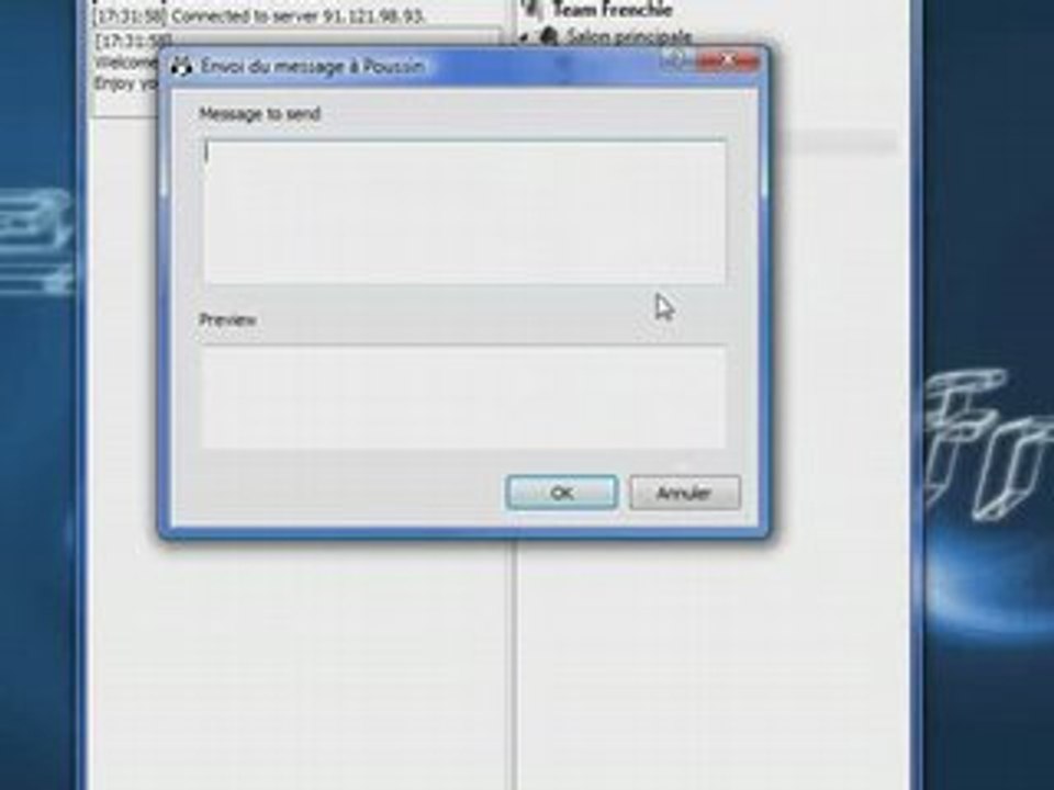 Tutorial rapide pour connection au mumble des frenchie