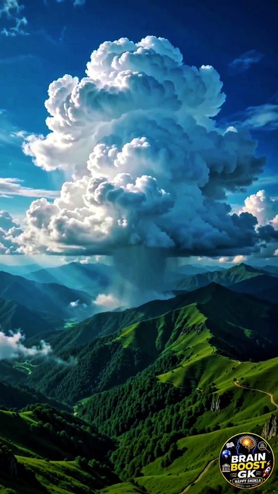 Kya Ek Baadal Ka Wazan Haathi Se Bhi Zyada Hota Hai? ☁️🐘 Science Ka Chaukane Wala Fact! #shorts