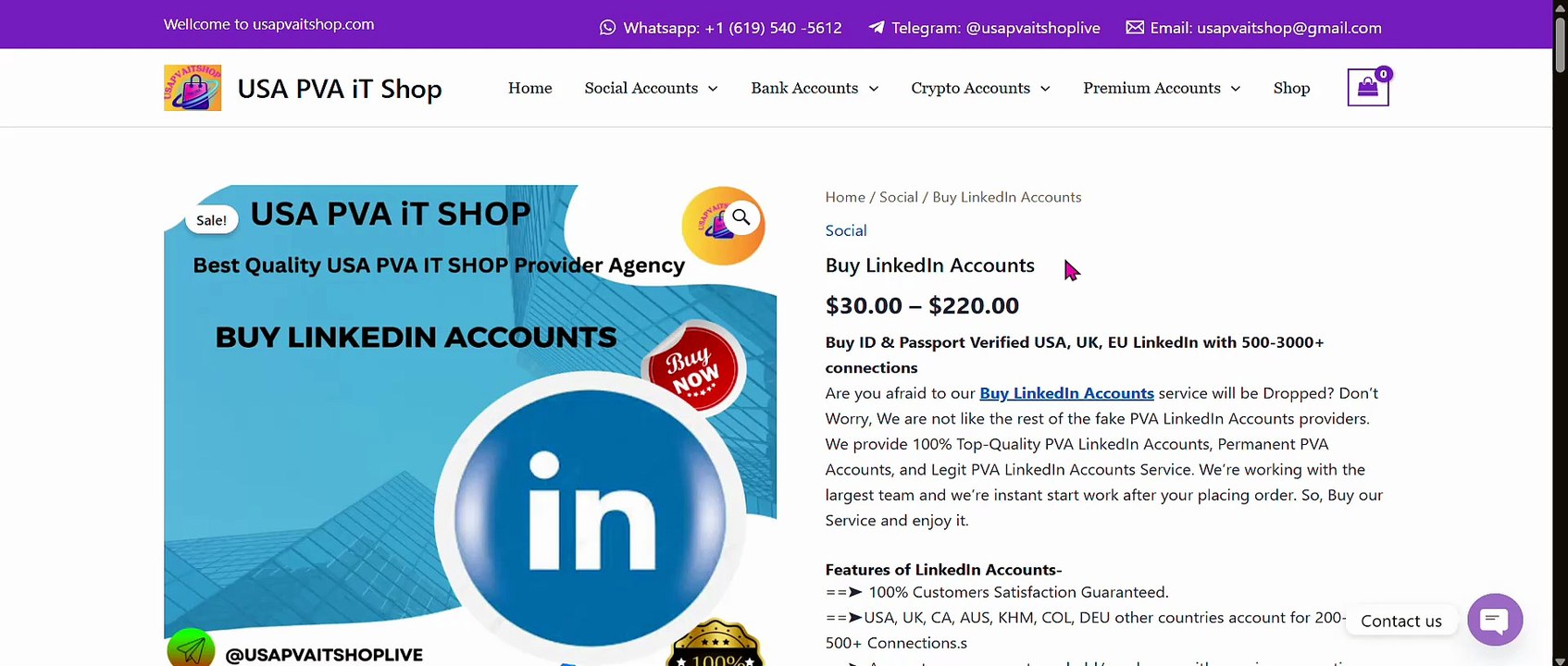 Best 99 Places To Buy Linkedin Accounts (New or Old)