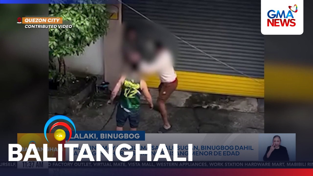 Lalaking may problema sa kalusugan, binugbog dahil sa pang-ha-harass umano sa isang menor de edad | Balitanghali