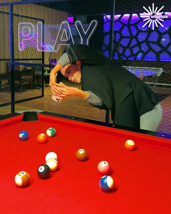 Thought I was filming the game… but it was just me 😂🎱