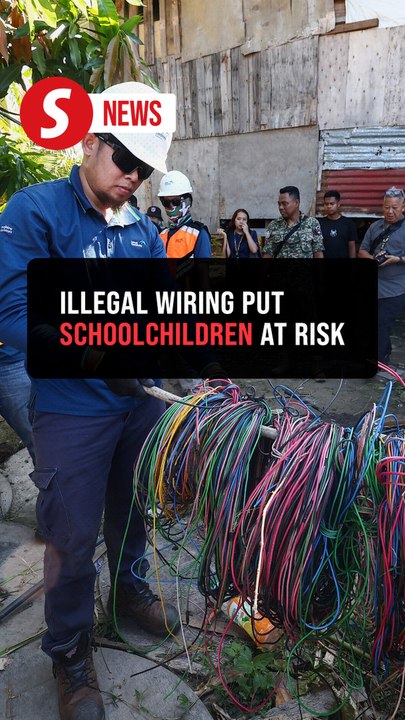 Sandakan raid uncovers illegal electricity connections