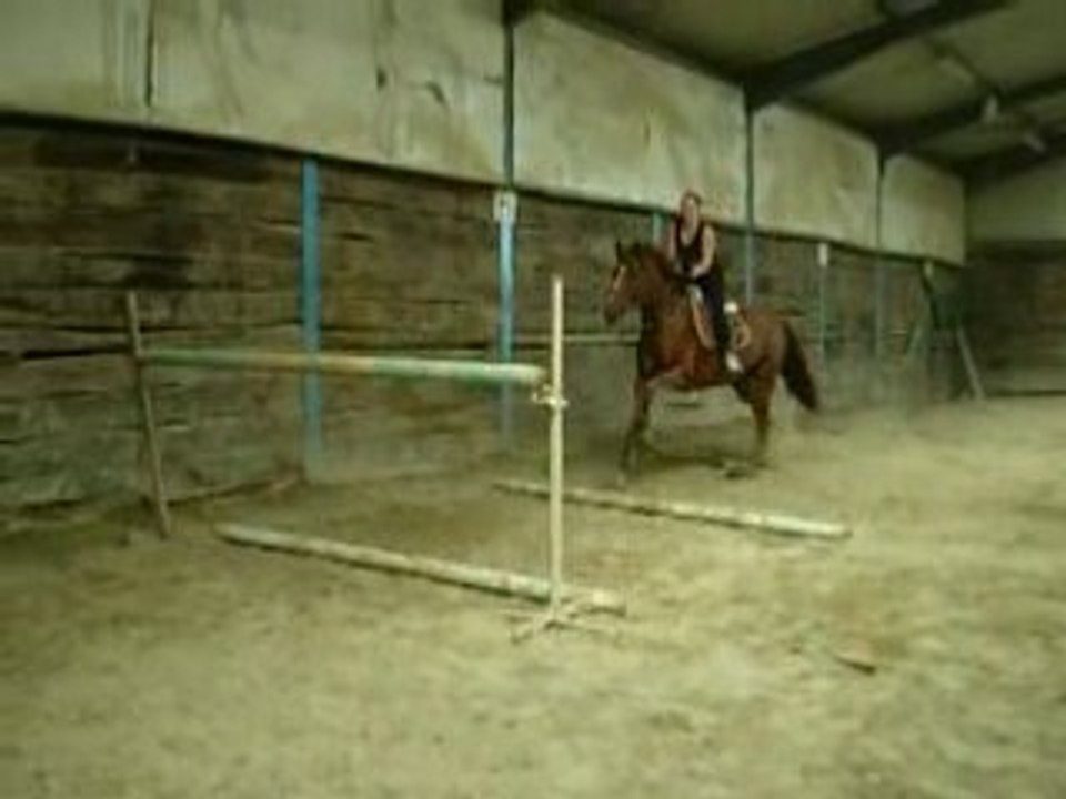 Jassy en entrainement
