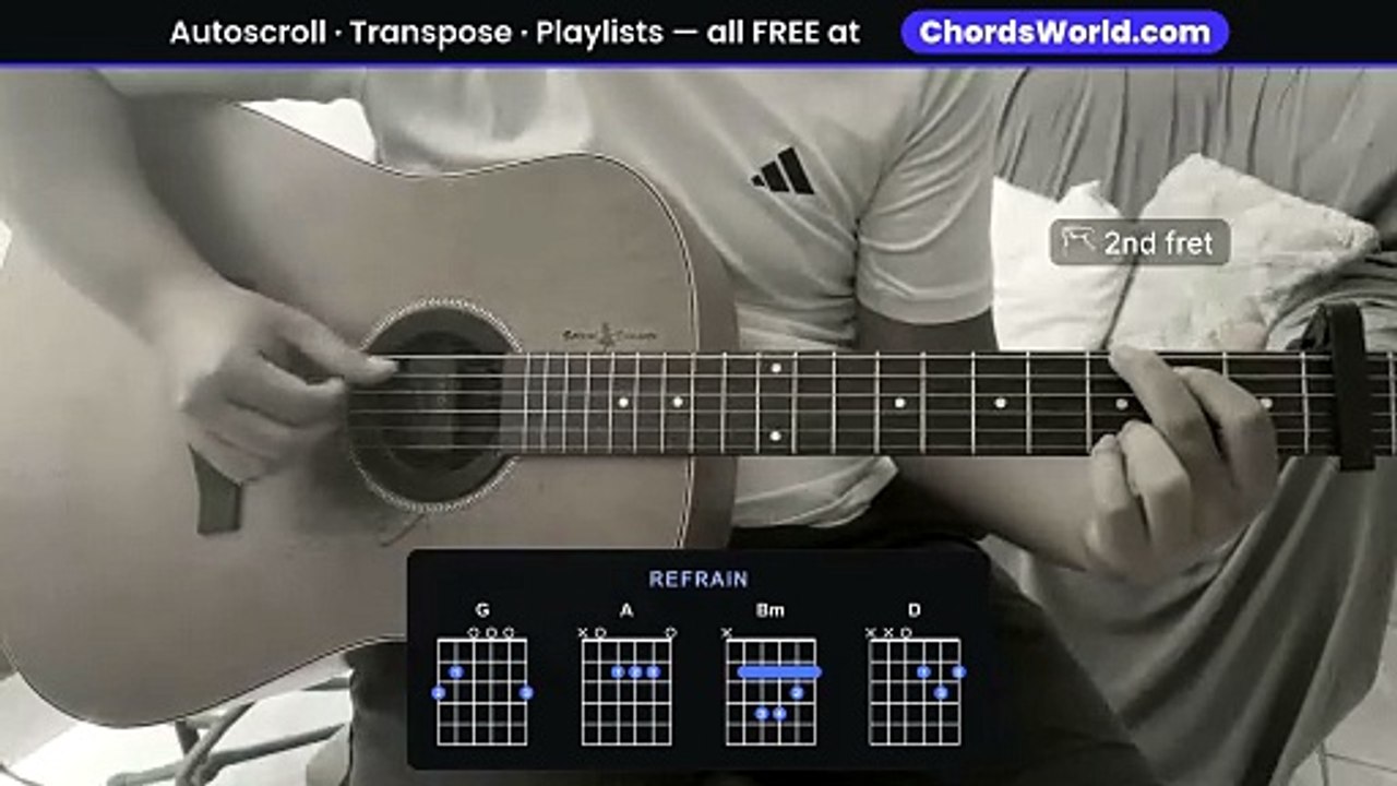 "oh well" Guitar Chords/Tabs Playthrough by Ariana Grande