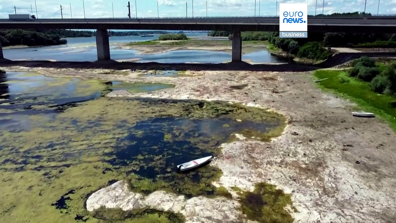 Hőség sújtja az európai ipart, kulcsfontosságú vízi utak száradnak ki