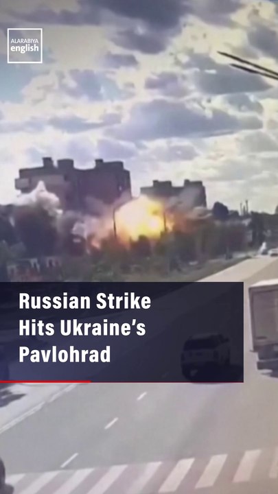 Russian Strike Hits Ukraine’s Pavlohrad