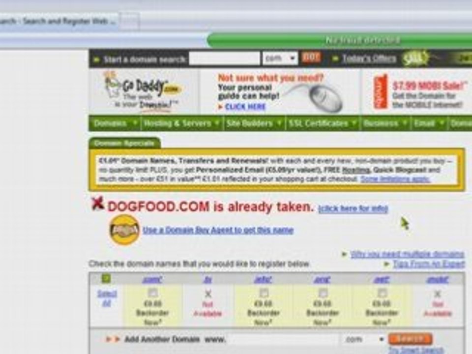 Create domain name forwarding domains by Darren Webb