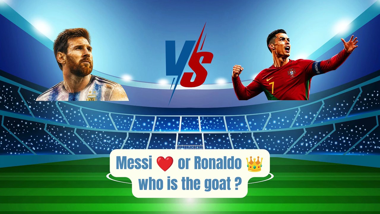 Messi ❤️ or Ronaldo 👑