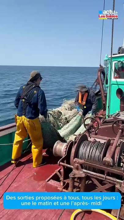A bord du Kifanlo pour une démonstration de pêche à l'ancienne